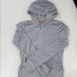 Light Gray Velour Juicy Jacket